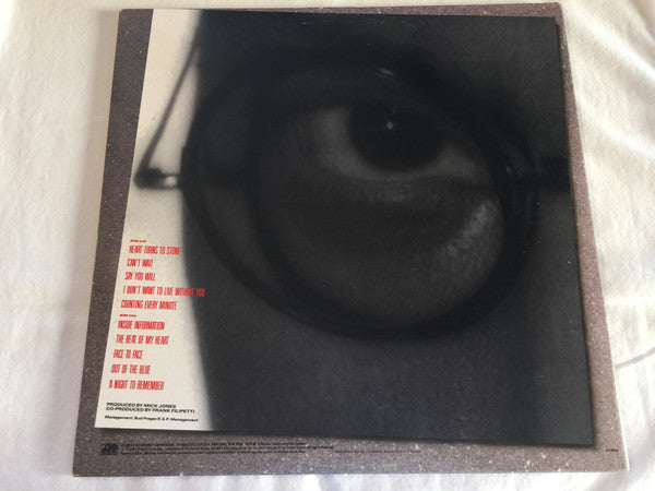 Foreigner : Inside Information (LP, Album, Club, Col)