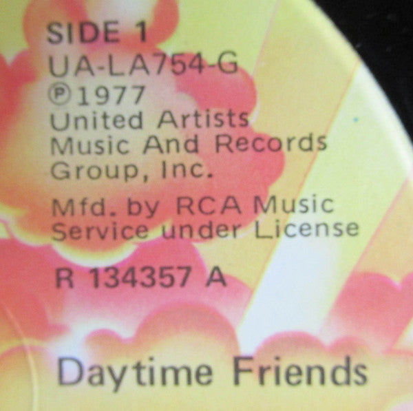 Kenny Rogers : Daytime Friends (LP, Album, Club, Ind)