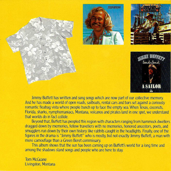 Jimmy Buffett : Songs You Know By Heart - Jimmy Buffett's Greatest Hit(s) (CD, Comp, RE)