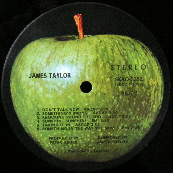 James Taylor (2) : James Taylor (LP, Album, Scr)