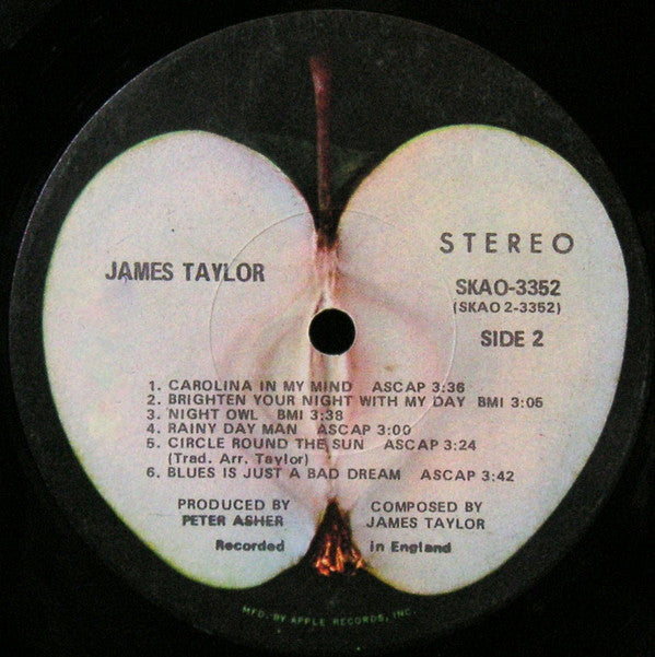 James Taylor (2) : James Taylor (LP, Album, Scr)
