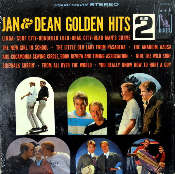 Jan & Dean : Jan & Dean Golden Hits Volume 2 (LP, Comp)