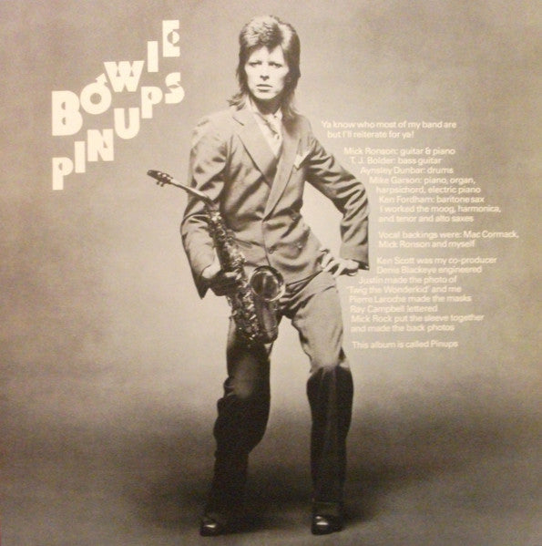 Bowie* : Pinups (LP, Album, RE, RM, 180)