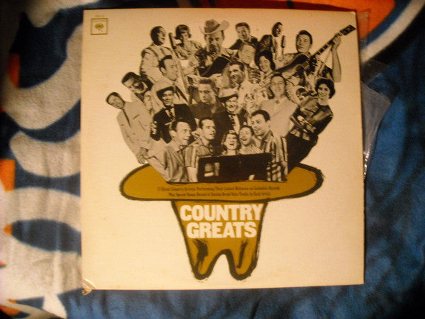 Various : Country Greats (LP, Album, Mono, Promo, Smplr)