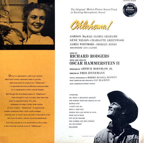 Rodgers And Hammerstein* : Oklahoma! (LP, RE)