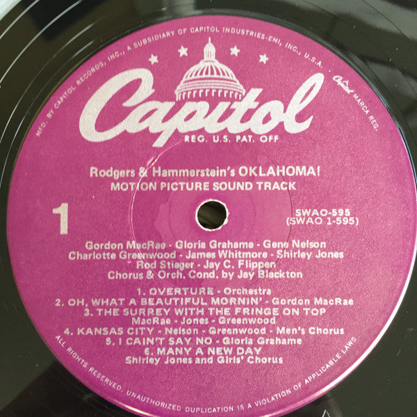 Rodgers And Hammerstein* : Oklahoma! (LP, RE)