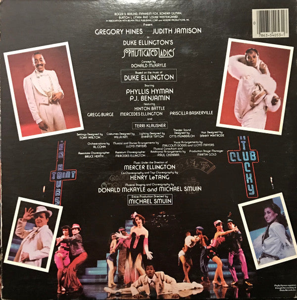 Duke Ellington : Duke Ellington's Sophisticated Ladies (2xLP, Album, Ind)