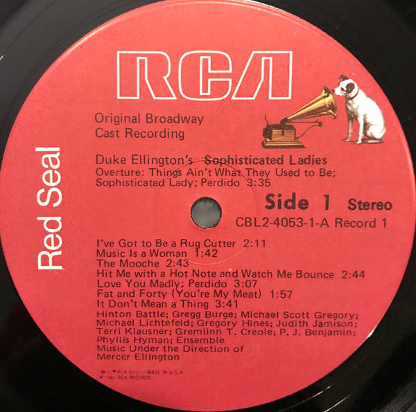 Duke Ellington : Duke Ellington's Sophisticated Ladies (2xLP, Album, Ind)