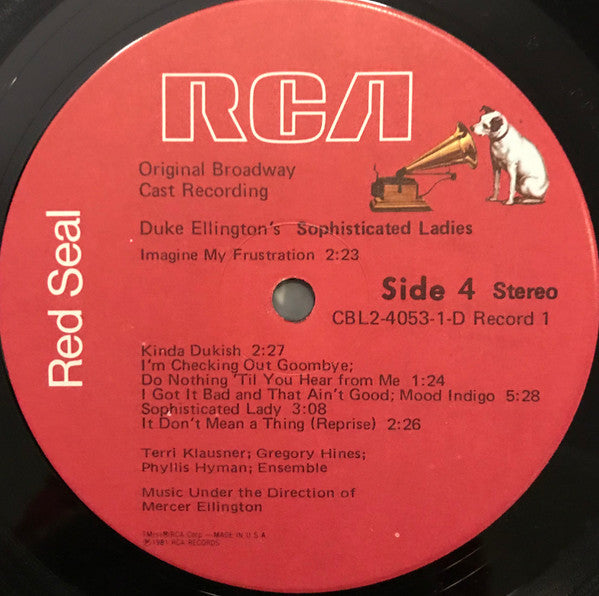 Duke Ellington : Duke Ellington's Sophisticated Ladies (2xLP, Album, Ind)