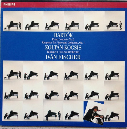 Béla Bartók / Zoltán Kocsis / Budapest Festival Orchestra / Iván Fischer* : Piano Concerto No. 2 / Rhapsody For Piano And Orchestra, Op. 1 (LP, Club)