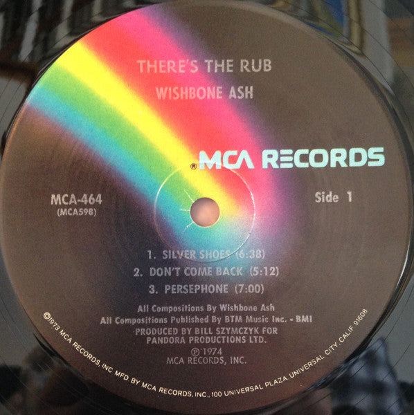 Wishbone Ash : There's The Rub (LP, Album, Pin)