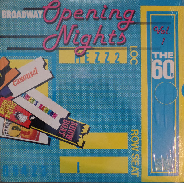 Various : Broadway Opening Nights - Vol. 1 (LP, Comp)