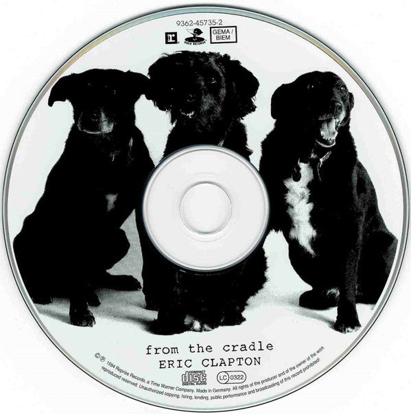 Eric Clapton : From The Cradle (CD, Album, RP)