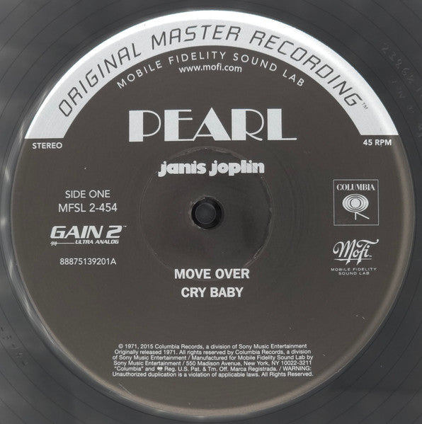 Janis Joplin : Pearl (Vinyl, NM or M-) – Square Cat Vinyl