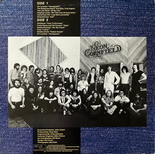 Various : WFBQ 95 Karma Homegrown Album Project I (LP, Comp)