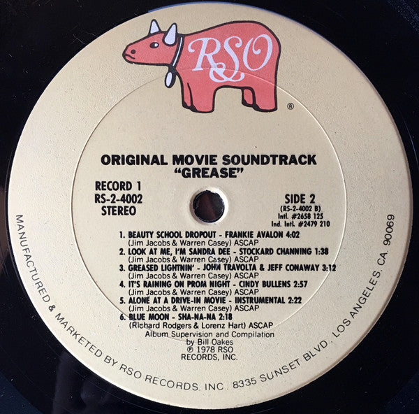 Various : Grease (The Original Soundtrack From The Motion Picture) (2xLP, Album, Pit)