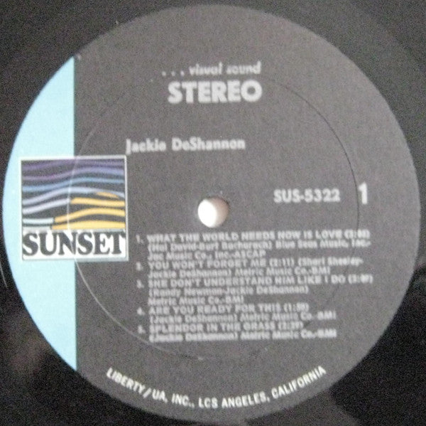 Jackie DeShannon : What The World Needs Now Is Love (LP, Comp)