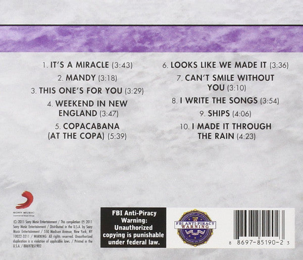 Barry Manilow : Super Hits (CD, Comp)