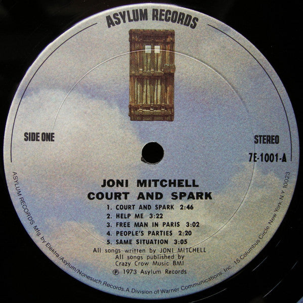 Joni Mitchell : Court And Spark (LP, Album, Ter)