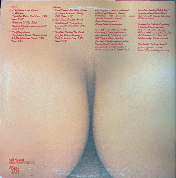 Eric Clapton : E.C. Was Here (LP, Album, PRC)