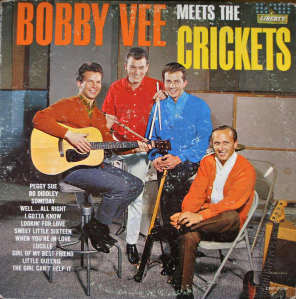 Bobby Vee Meets The Crickets (2) : Bobby Vee Meets The Crickets (LP, Album, Mono, Ter)