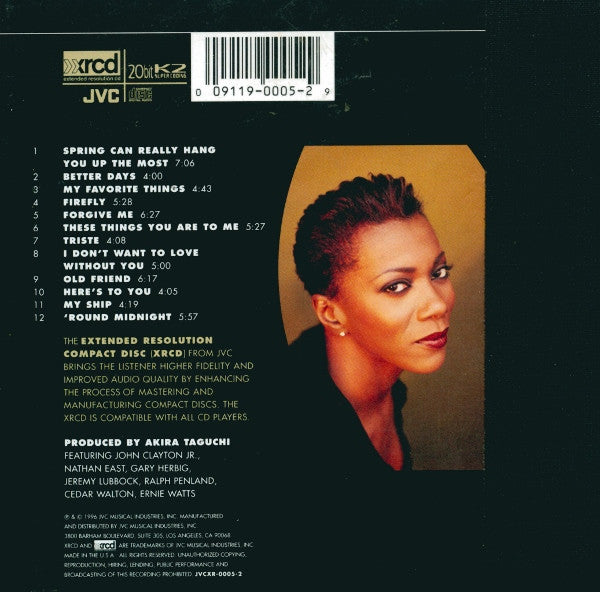 Carmen Lundy : Self Portrait (XRCD, Album, RM)
