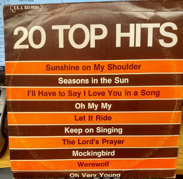 Various : 20 Top Hits (2xLP, Comp)