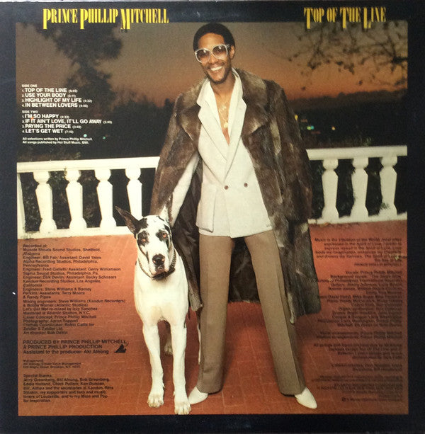 Prince Phillip Mitchell* : Top Of The Line (LP, Album, PR )