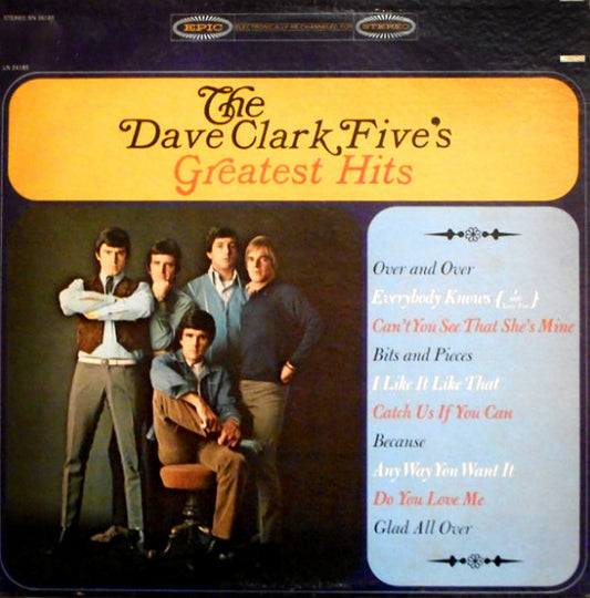 The Dave Clark Five : The Dave Clark Five's Greatest Hits (LP, Comp, Pit)