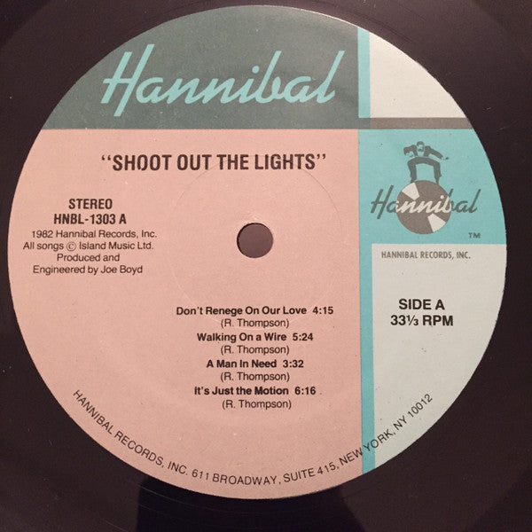 Richard & Linda Thompson : Shoot Out The Lights (LP, Album)