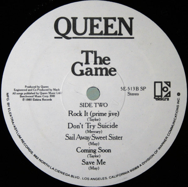 Queen : The Game (LP, Album, SP,)