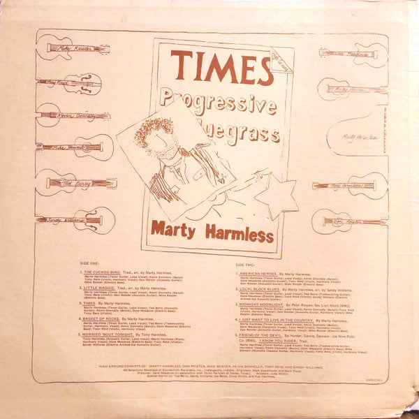 Marty Harmless With High Ground : Times (LP, Album)