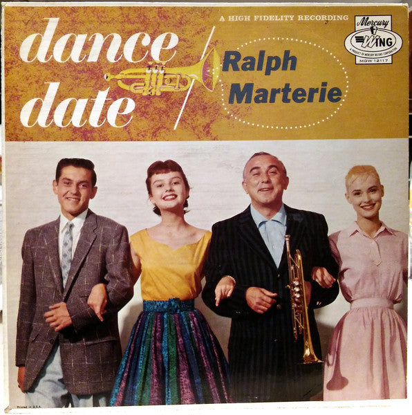 Ralph Marterie And His Orchestra : Dance Date (LP, Album, Mono, RE)