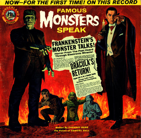 Cherney Berg, Gabriel Dell : Famous Monsters Speak (LP)