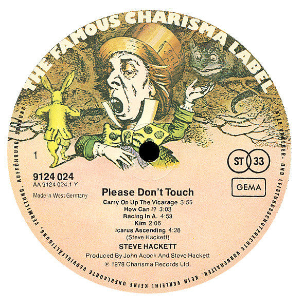 Steve Hackett : Please Don't Touch! (LP, Album)