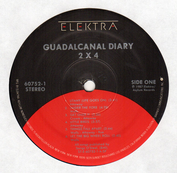 Guadalcanal Diary : 2 X 4 (LP, Album)