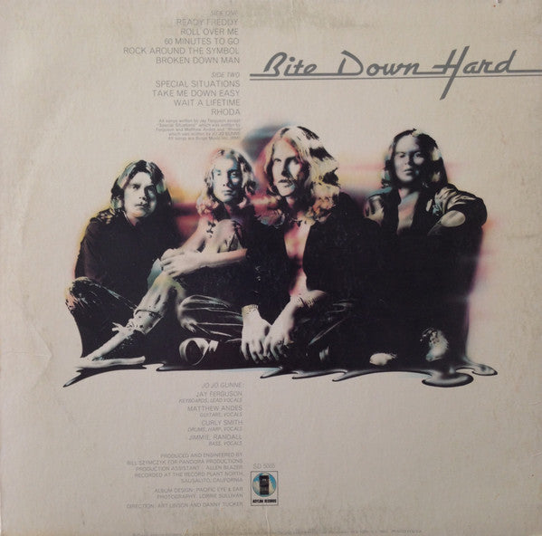 Jo Jo Gunne : Bite Down Hard (LP, Album, MO )