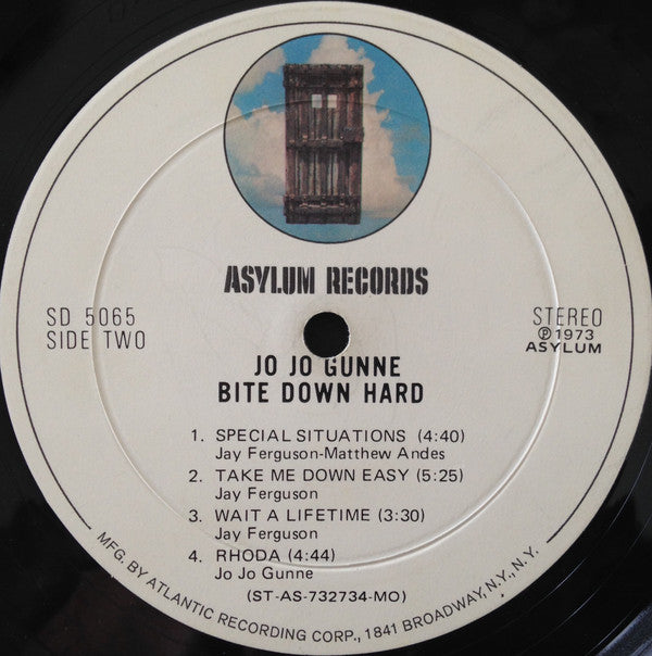 Jo Jo Gunne : Bite Down Hard (LP, Album, MO )