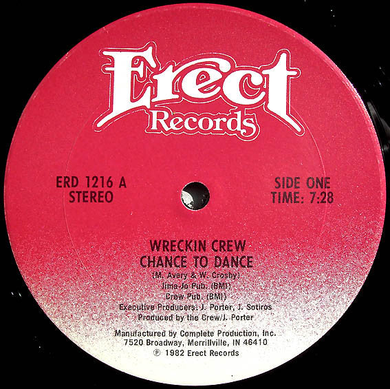 Wreckin Crew* : Chance To Dance (12")