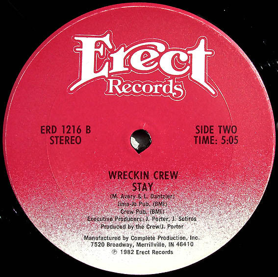Wreckin Crew* : Chance To Dance (12")