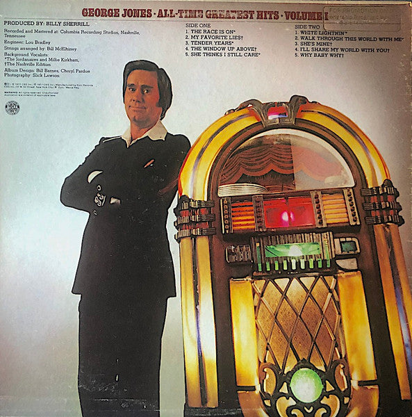 George Jones (2) : All-Time Greatest Hits Volume I (LP, Album, Promo)
