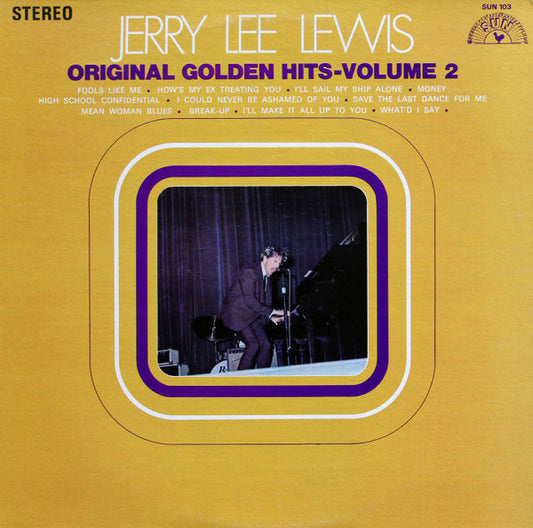 Jerry Lee Lewis : Original Golden Hits - Volume 2 (LP, Comp, Ter)
