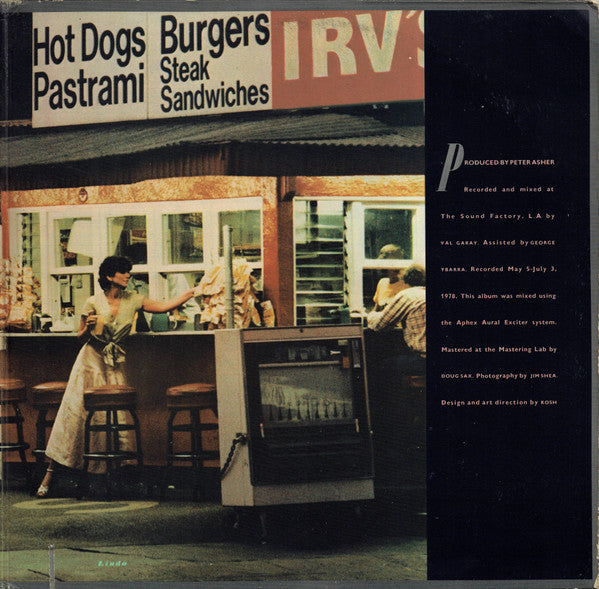 Linda Ronstadt : Living In The USA (LP, Album, Club, Ind)