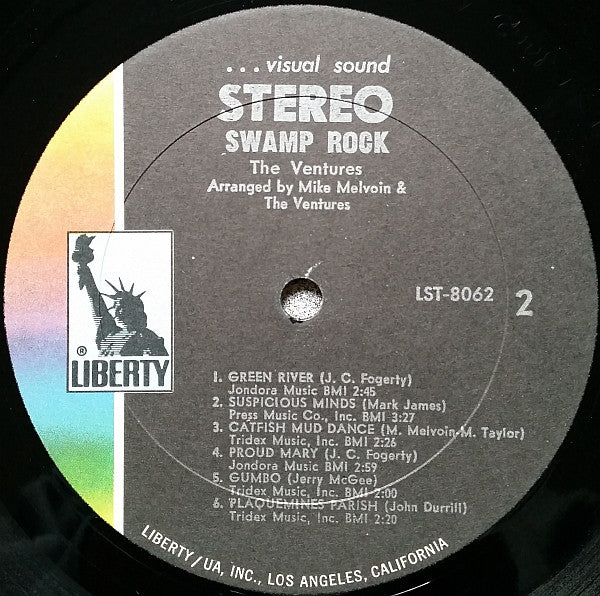 The Ventures : Swamp Rock (LP, Album, All)