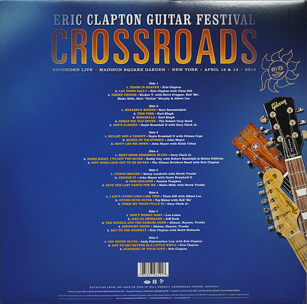 Eric Clapton : Crossroads Guitar Festival 2013 (4xLP, Album)