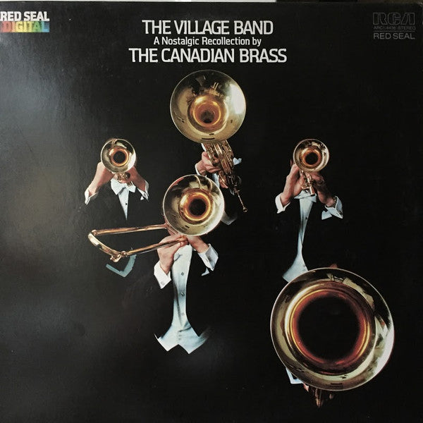 The Canadian Brass : The Village Band  A Nostalgic Recollection By The Canadian Brass  (LP, Album, RE)