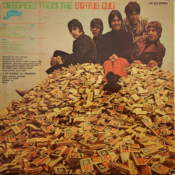 The Status Quo* : Messages From The Status Quo (LP, Album, Ind)