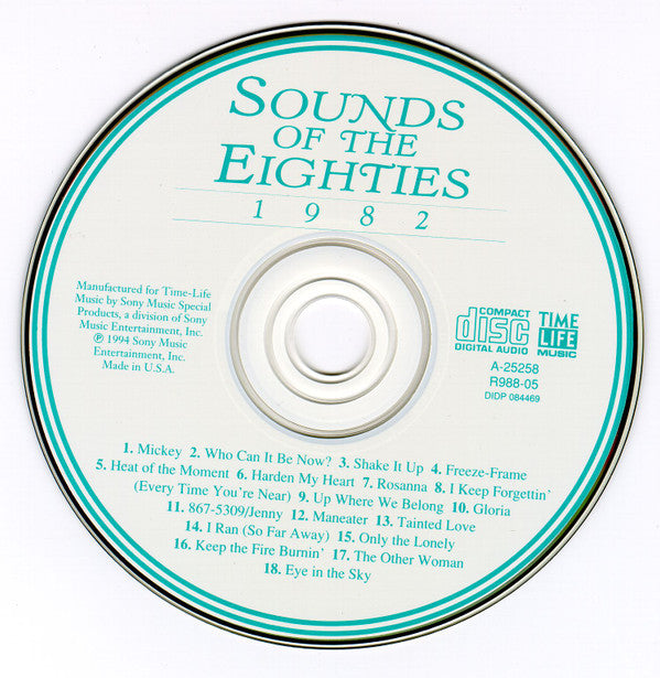 Various : Sounds Of The Eighties 1982 (CD, Comp)