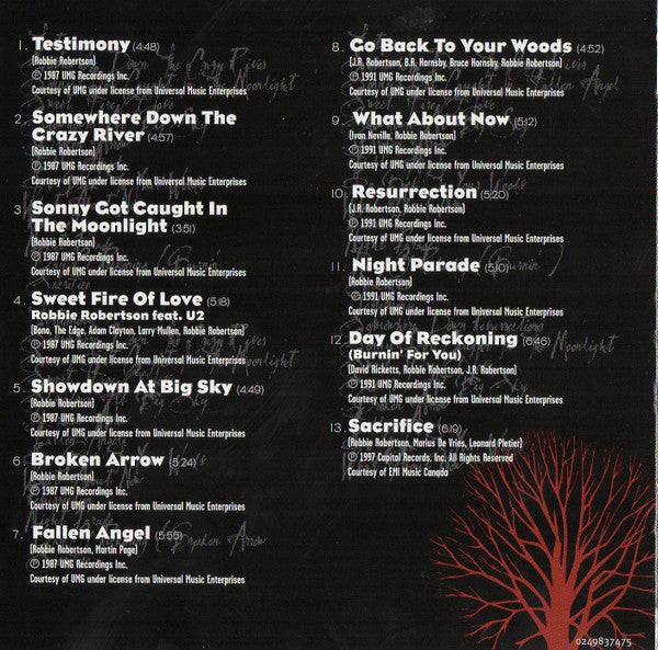 Robbie Robertson : The Best Of Robbie Robertson (CD, Comp)