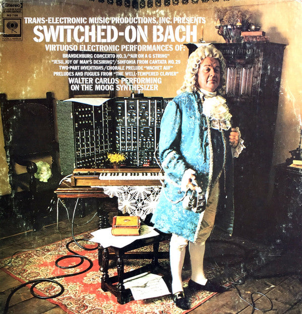 Walter Carlos : Switched-On Bach (LP, Album, RE, Ter)